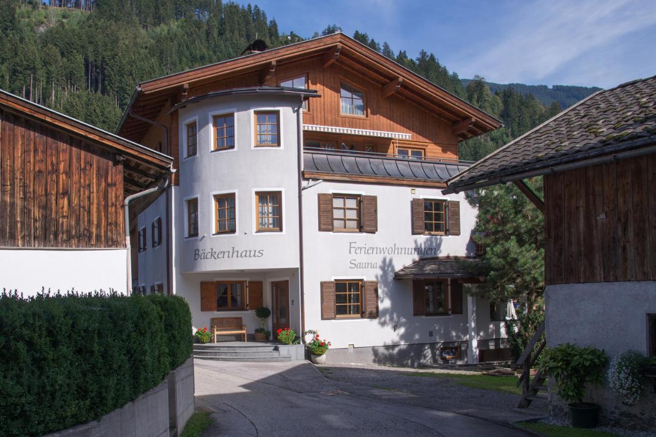 Ferienwohnungen Baeckenhaus Штумм Екстер'єр фото