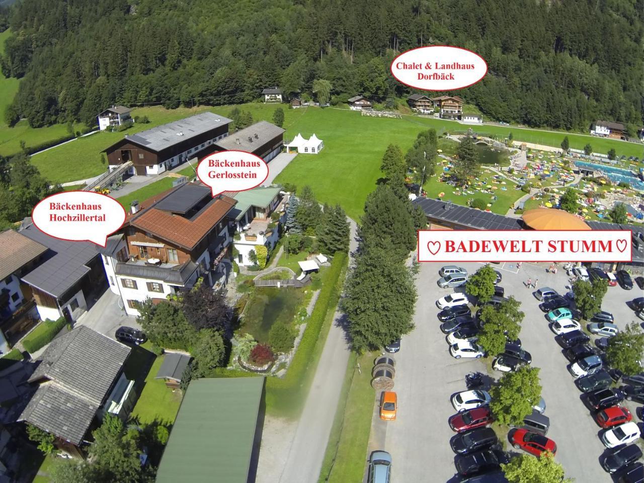 Ferienwohnungen Baeckenhaus Штумм Екстер'єр фото
